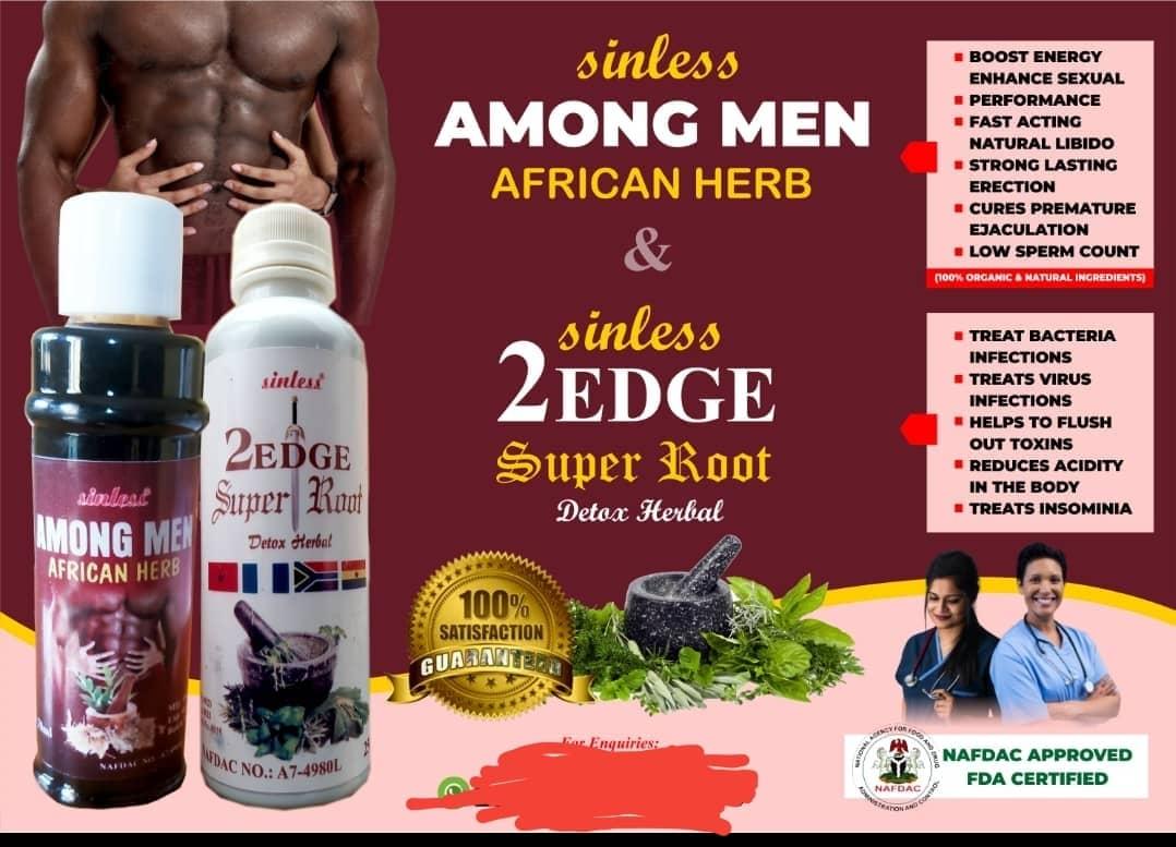 Among Men + 2 Edge Super Root Combo | High Energy, Isolo, Lagos - Image 1