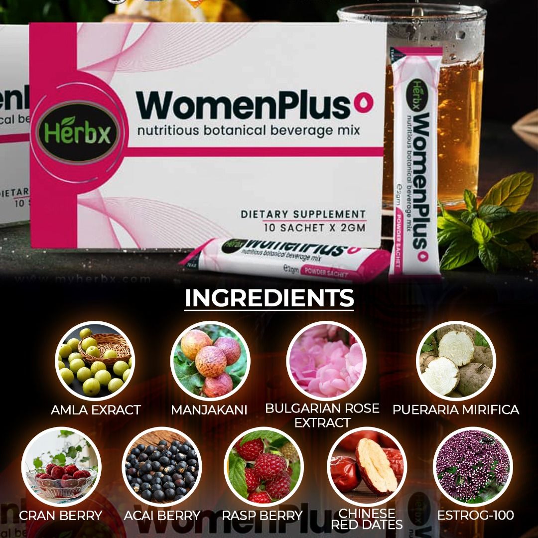 Herbx WomenPlus (Beverage Mix), Health and Wellness