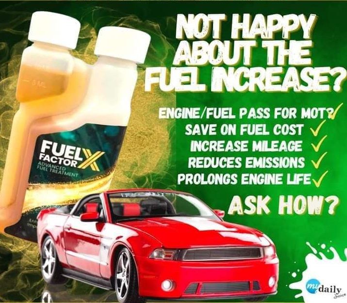 FUEL FACTOR X (FFX) - Fuel Treatment, Ojota, Lagos, Vehicles