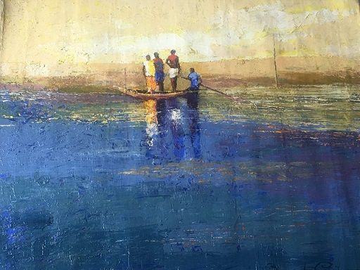 Fishermen Strategy Canvas Painting, Recr, Sport and Art