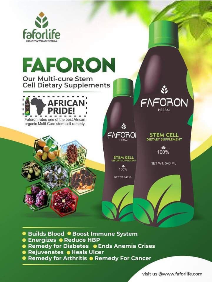 Faforon Herbal Stem Cell Benefits, Ogba, Lagos, Supplements