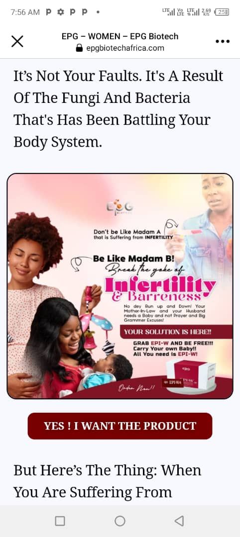 EPIW Beverage Mix For Women, Gbagada, Lagos - Available in Nigeria