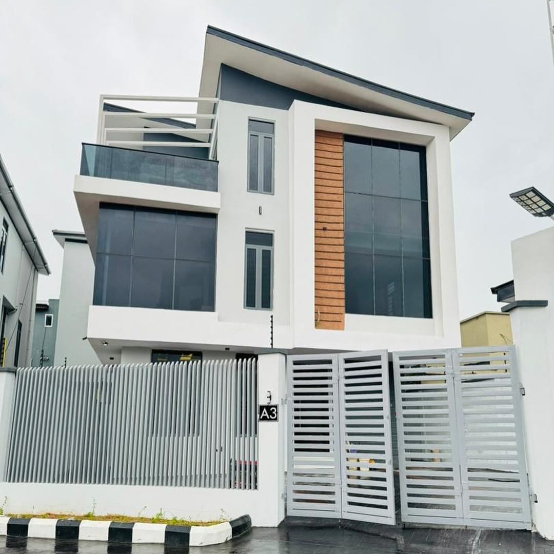New 4 Bedroom Detached Duplex with a Bq, Omole Phase 1, Ikeja, Lagos