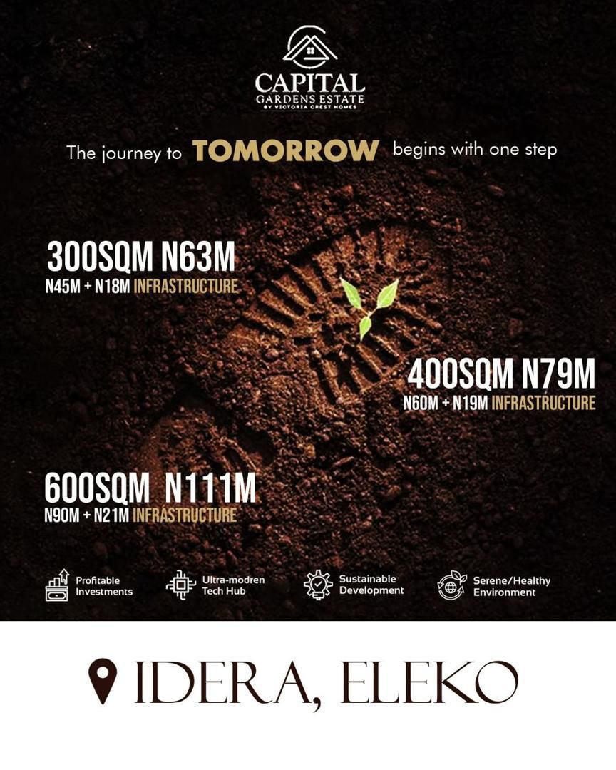 Land @ Capital Garden Estate (Eleko), Eleko, Ibeju Lekki, Lagos