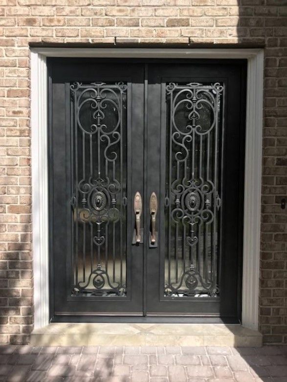 Custom Designed Wrought Iron Doors, Port Harcourt, Rivers, Building Materials