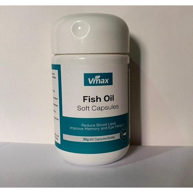 Vmax fish Oil Soft Capsules, Eligbolo, Rivers - Image 1