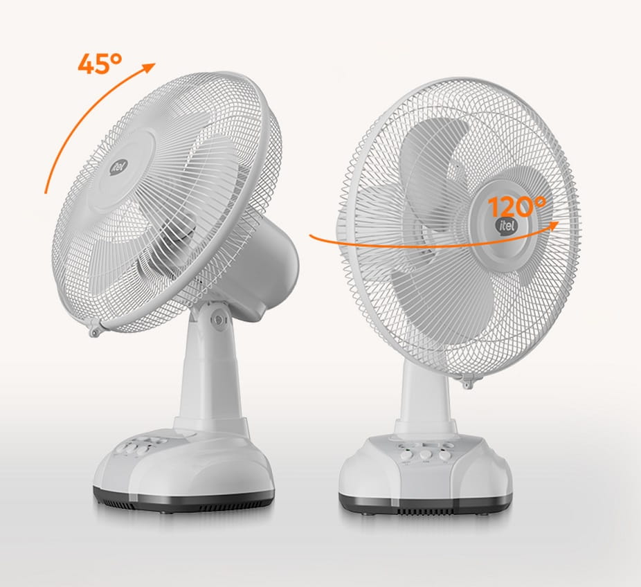 itel 12" Silent Energy Storage Fan - Image 1 of 1