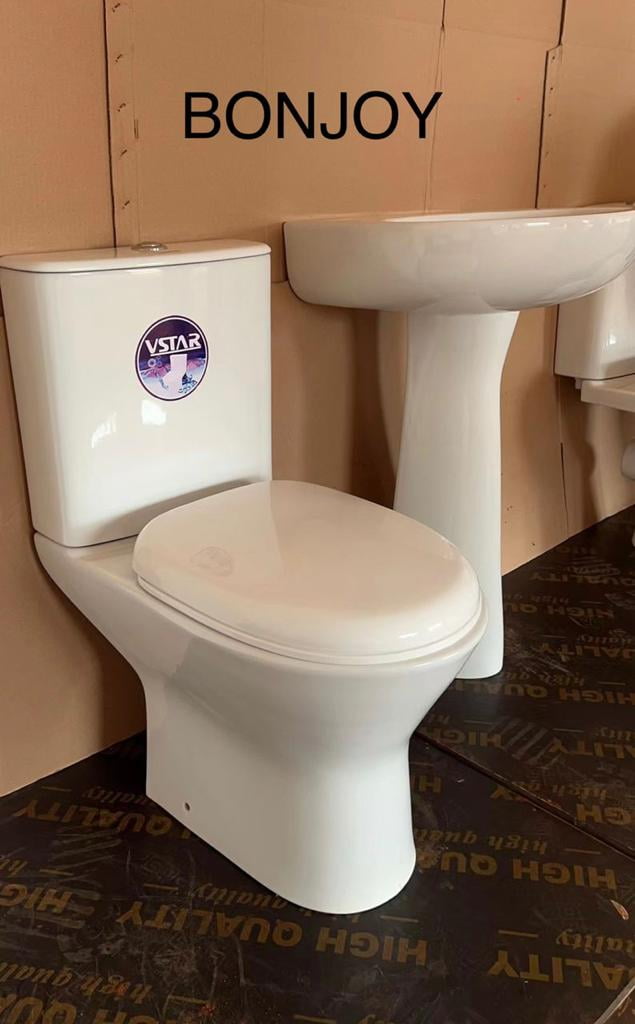 Vstar Water Closet Wash Bowl Set, Ikeja, Lagos - Image 1