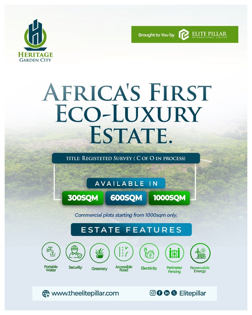 Heritage Garden City Plot – Agbowa, Ikorodu, Lagos - Image 1