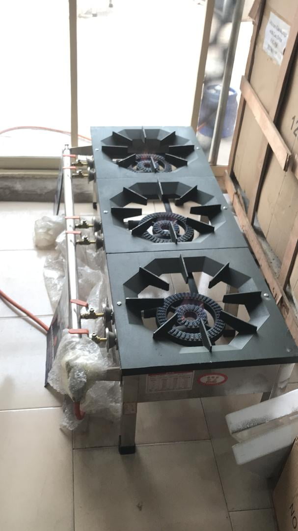 3-Way Gas Burner Stock Pot Unit for High-Capacity Cooking, Ojo, Lagos - Image 1