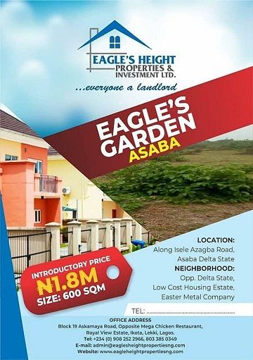 Land For Sale at Eagles Garden Estate
