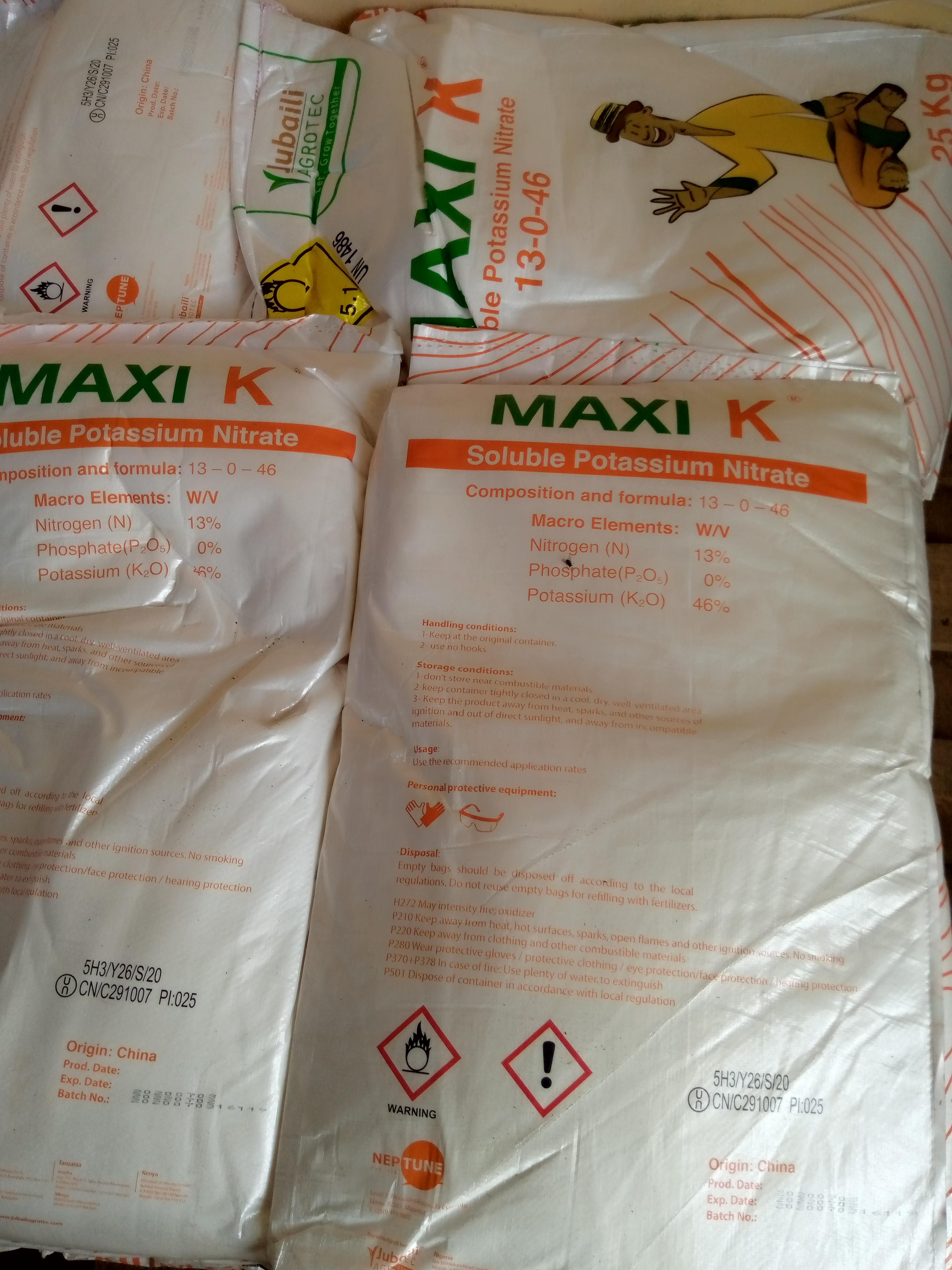 Maxi K Potassium Nitrate Fertilizer