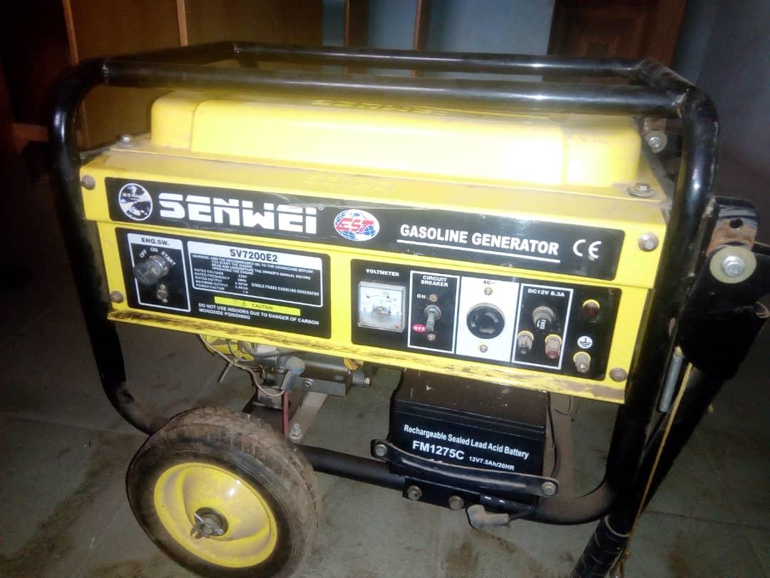 Generator with tyres used less than 1-year