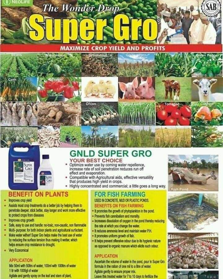 Gnld/Neolife Super Gro Organic Fertilizer