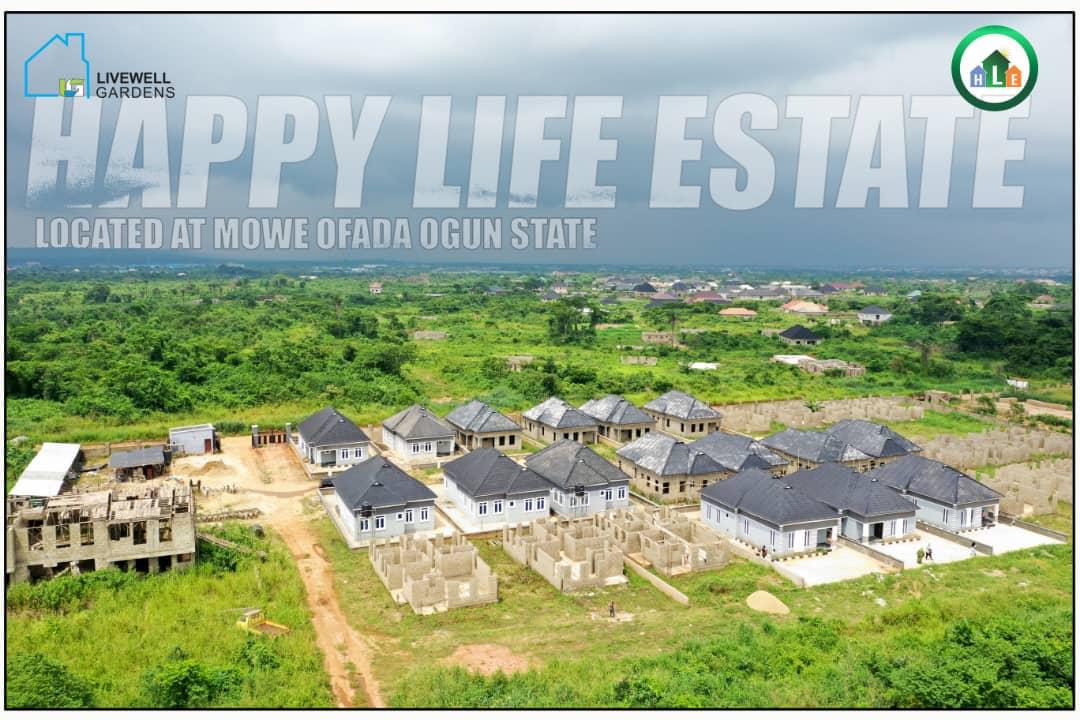 Happy Life Estate Land FOR SALE@Mowe
