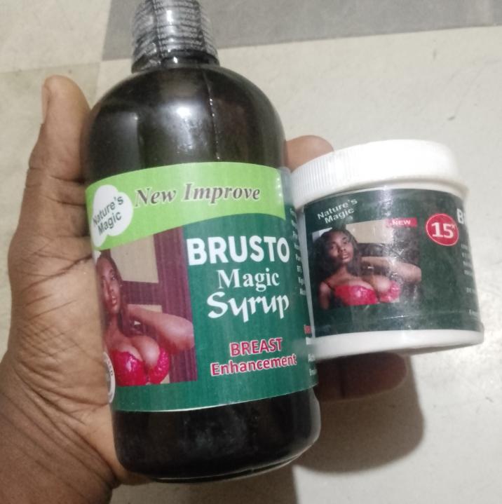 Brusto Magic- Cream+Syrup for Breast Firming and Enlargement