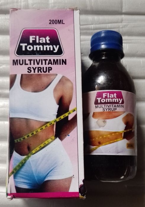 Flat Tummy Multivitamin Syrup (2 Bottles) 