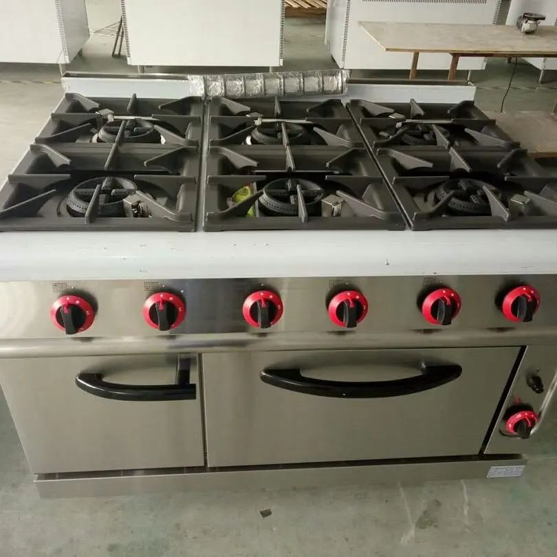 Gas Cooker with oven - Industrial 